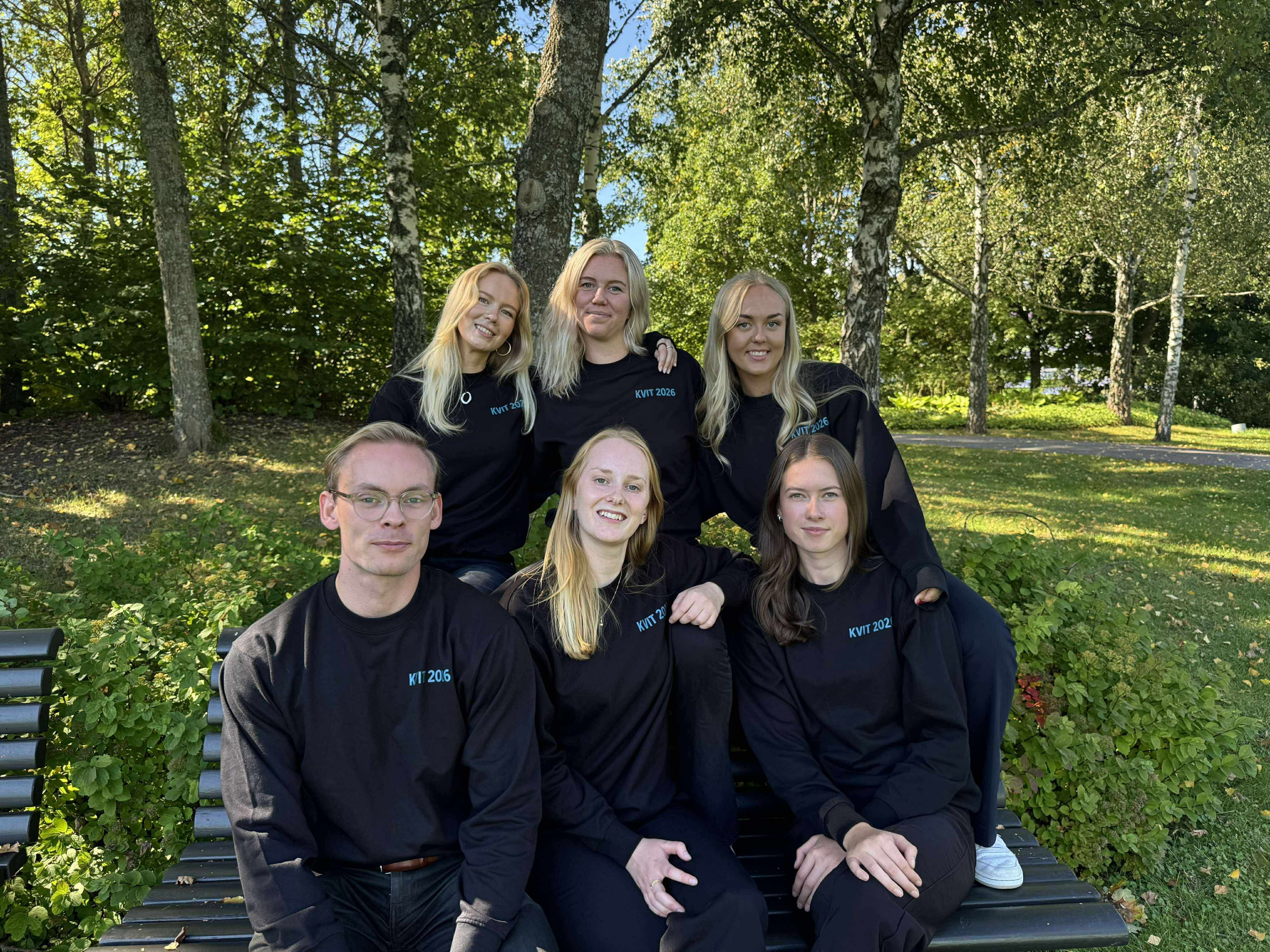 The KVIT 2026 organizing team - student volunteers from the Cognitive Science program at Linköping University